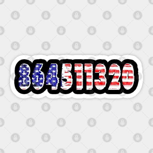 864511320 Anti Trump Presidential Election 2020 Gift Sticker by JPDesigns